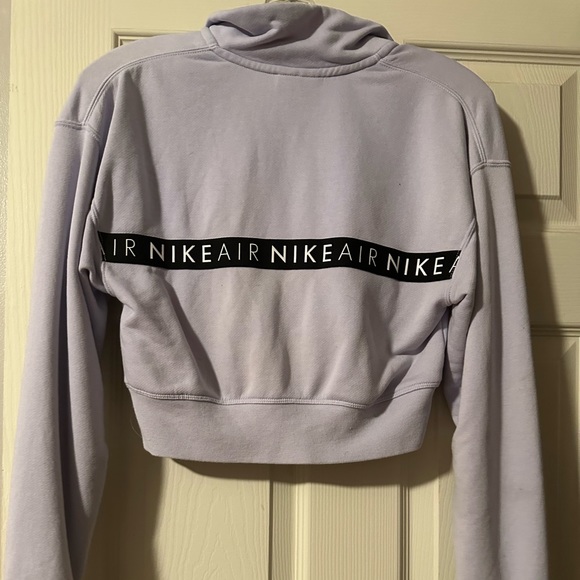 Nike XS light purple matching tracksuit. Crop hoodie and leggings. Both XS - Picture 2 of 3
